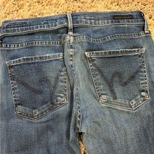 Citizens Of Humanity Classic Blue Straight Leg Jeans